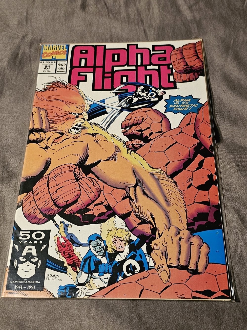 Marvel Alpha Flight Comic Book